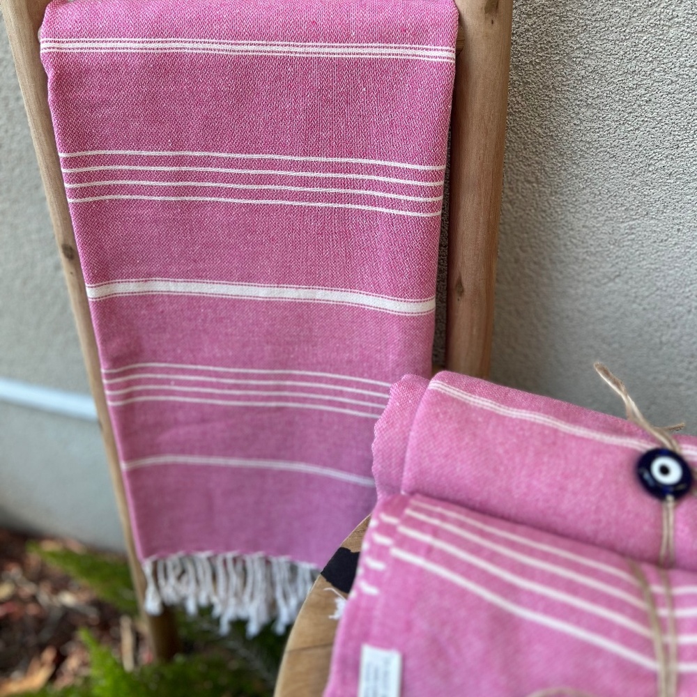 Authentic Turkish Towel Peshtemal (Medium Weave)